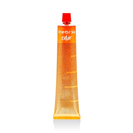 Inebrya Color Pure (1 Pure Black) juodi plaukų dažai pakuotės vaizde