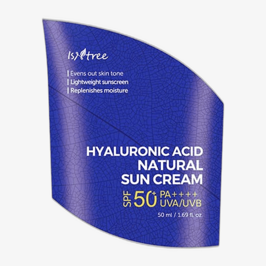 Isntree veido kremas nuo saulės su hialurono rūgštimi, SPF 50+