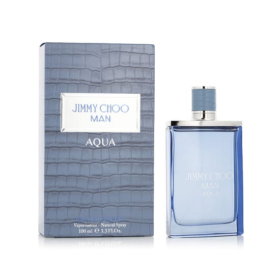 Jimmy Choo Man Aqua EDT bottle with a fresh citrus fragrance