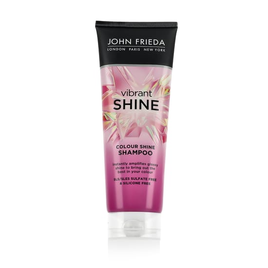 John Frieda Vibrant Shine Colour Shine šampūnas dažytų plaukų plovimui