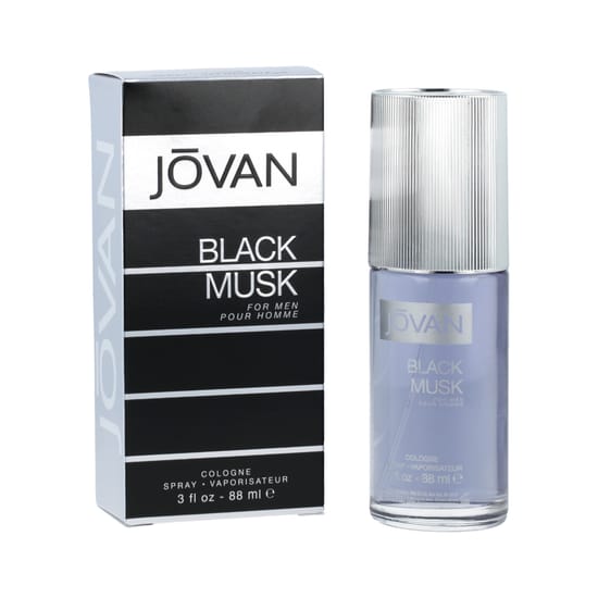 Флакон туалетной воды Jovan Musk Black Man EDT на изображении