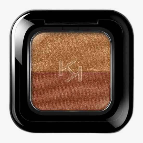 KIKO MILANO Bright Duo Eyeshadow (14 Orange Gold/Copper)