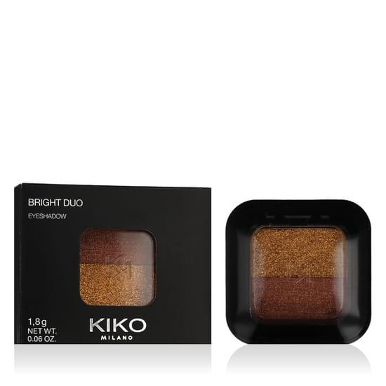 KIKO MILANO Bright Duo Eyeshadow (14 Orange Gold/Copper)