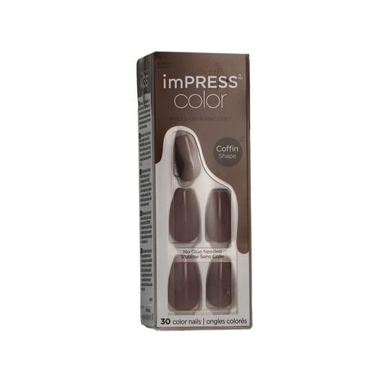KISS imPRESS color Press-On Manicure M, 507 Dusk Till Dawn priklijuojami nagai