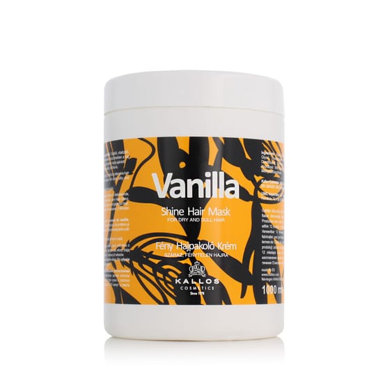 Kallos Vanilla Hair Mask — маска для волос на изображении продукта