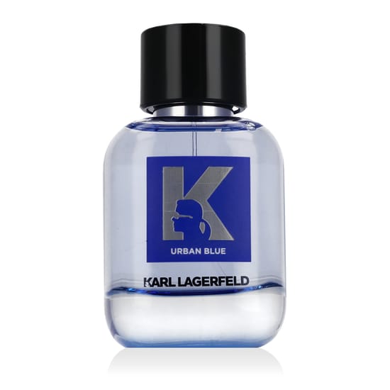 Karl Lagerfeld Jeans Urban Blue EDT unisex fragrance bottle