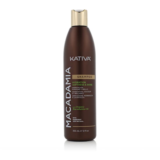 Флакон Kativa Macadamia — увлажняющий шампунь для волос