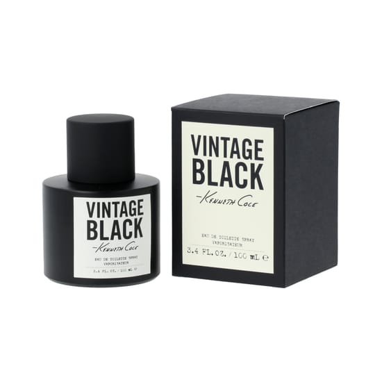 Kenneth Cole Vintage Black EDT tualetinio vandens flakonas