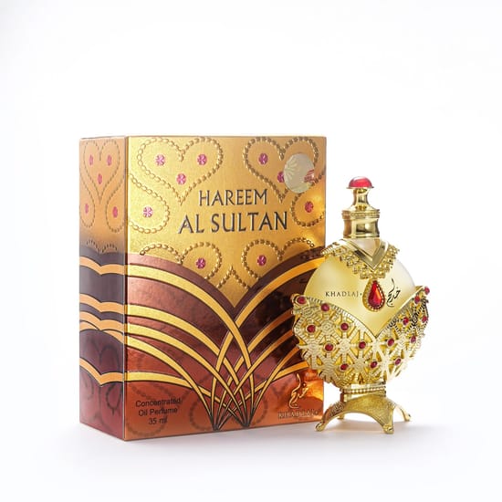Флакон масляных духов Khadlaj Hareem Al Sultan Gold на фото
