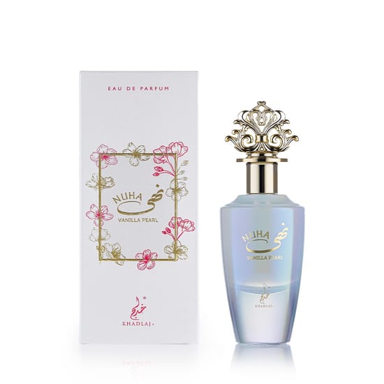 Khadlaj Nuha Vanilla Pearl EDP – uniseks kvepalų buteliukas