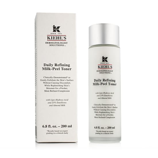 Kiehl's Daily Refining Milk-Peel Toner – pieno tipo veido toniko pakuotė