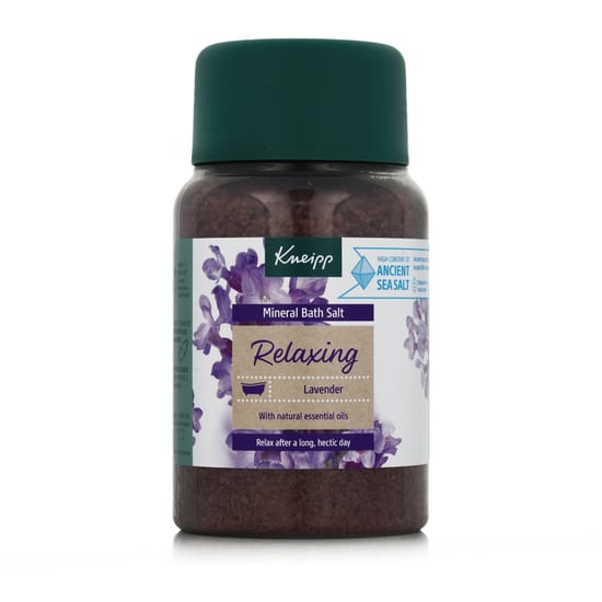 Kneipp mineralinė vonios druska „Relaxing Lavender“ su levandų aromatu