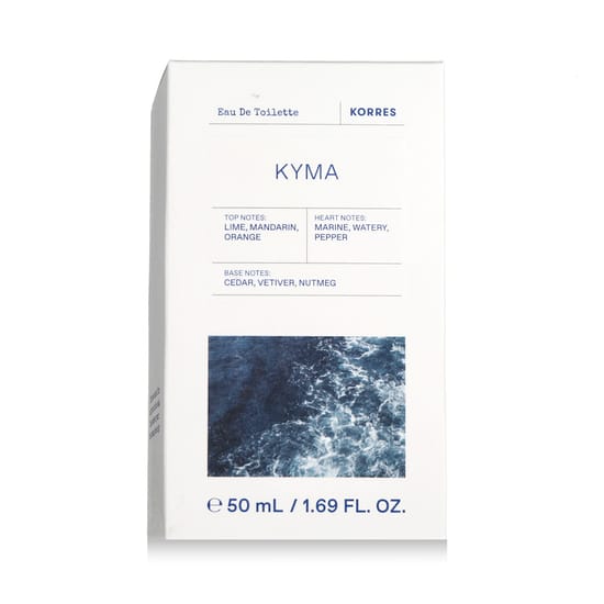 Флакон туалетной воды Korres Kyma EDT — унисекс-аромат с морским характером