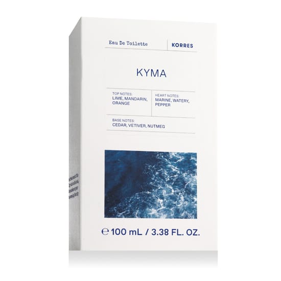 Флакон туалетной воды Korres Kyma EDT — унисекс-аромат с морским характером