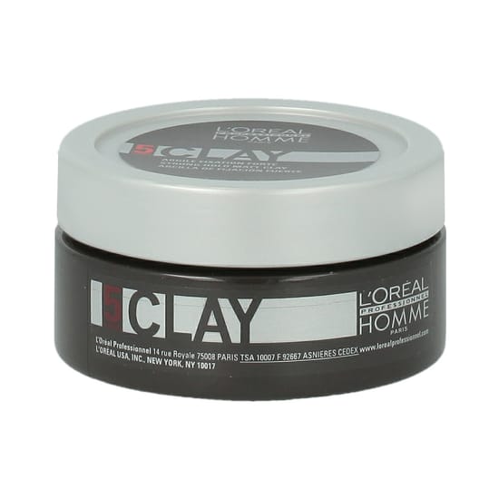 L'Oréal Professionnel Homme Force 5 strong hold hair clay