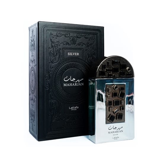 Флакон унисекс-парфюмерной воды Lattafa Pride Maharjan Silver EDP