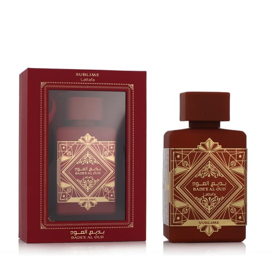 Lattafa Bade'e Al Oud Sublime uniseks Eau de Parfum kvepalų flakonas