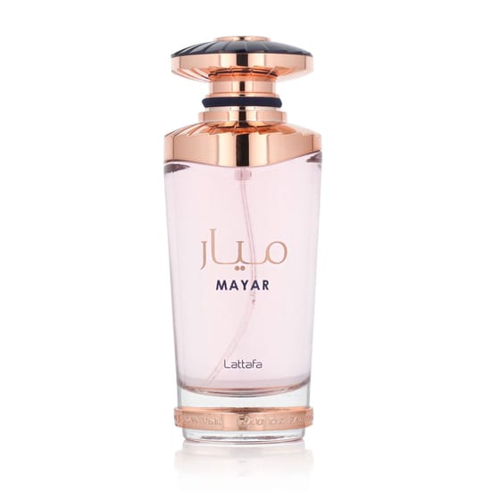 Lattafa Mayar EDP bottle, a floral and woody unisex perfume