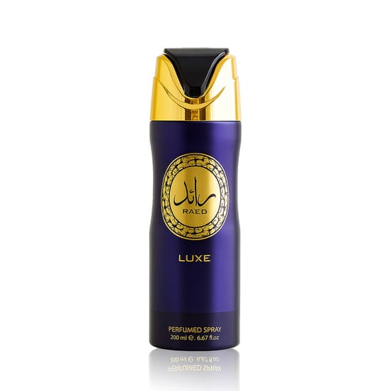 Lattafa Ra'ed Luxe Deodorant VAPO spray for a scented grooming routine