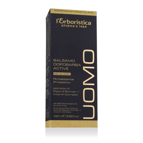 L'Erboristica Uomo Active After Shave Balm – balzamas po skutimosi