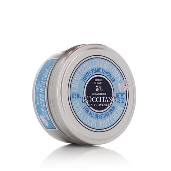 L'Occitane Shea Butter 5 % sodrus kūno kremas jautriai odai