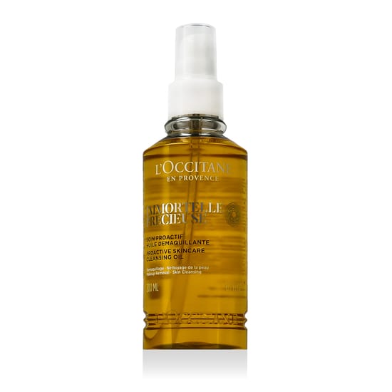 L'Occitane Immortelle Precieuse cleansing oil for makeup removal