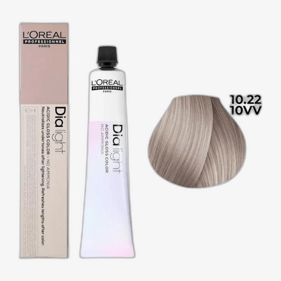 L'Oréal Professionnel Dia Light 10.22 glosiniai plaukų dažai uogų atspalvio