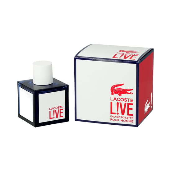 Lacoste Live EDT tualetinis vanduo – produkto pakuotės vaizdas