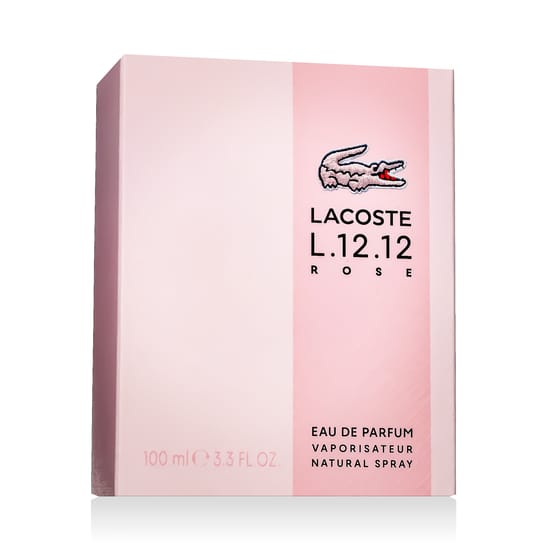 Флакон Lacoste L.12.12 Rose EDP — цветочная парфюмерная вода