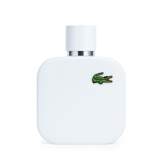 Флакон туалетной воды Lacoste L.12.12 Blanc EDT на изображении