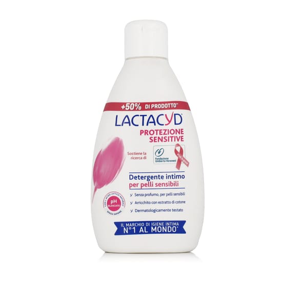 Lactacyd Sensitive intymios higienos gelio pakuotė produkto nuotraukoje