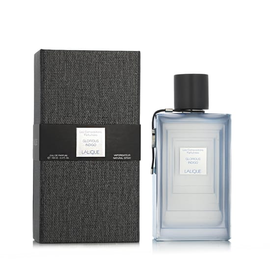 Lalique Les Compositions Parfumées Glorius Indigo EDP unisex kvepalų flakonas