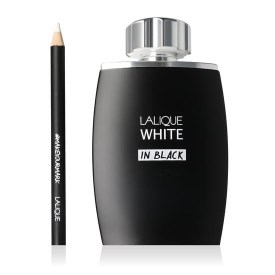 Lalique White in Black EDP uniseksinių kvepalų buteliuko nuotrauka