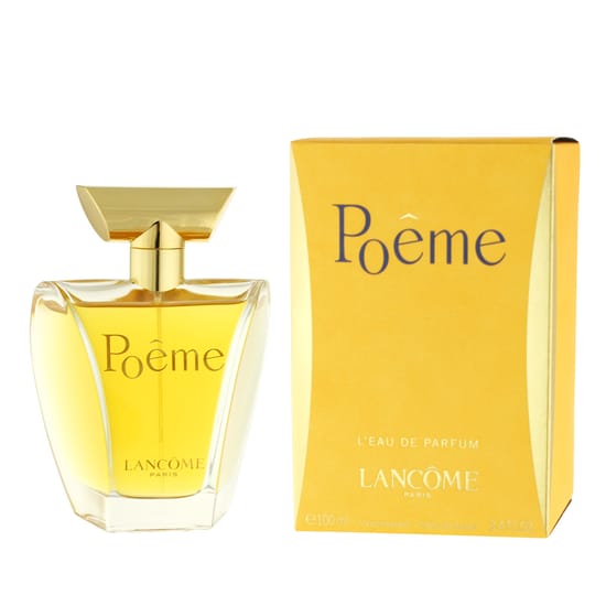 Lancôme Poême Eau de Parfum bottle product image, floral fragrance