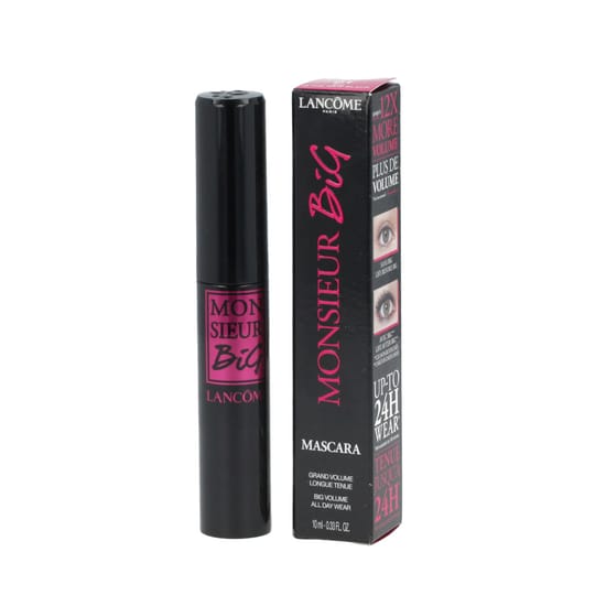 Lancôme Monsieur Big Mascara 01 Noir juodas blakstienų tušas pakuotėje
