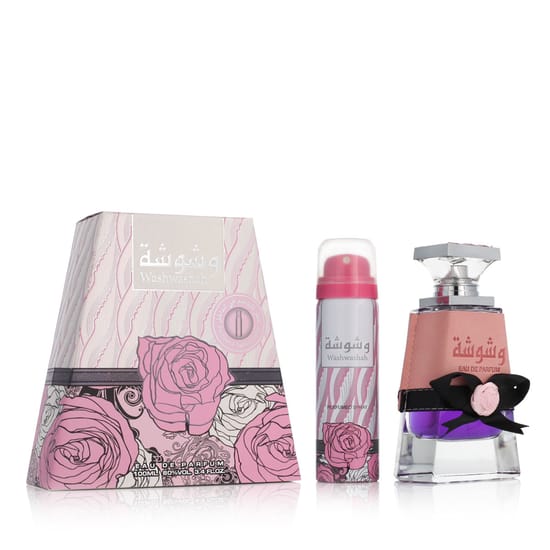 Lattafa Washwashah EDP and Deo Vapo spray gift set