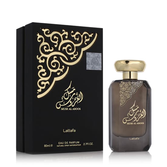 Флакон парфюмерной воды Lattafa Musk Al Aroos EDP с мускусным ароматом