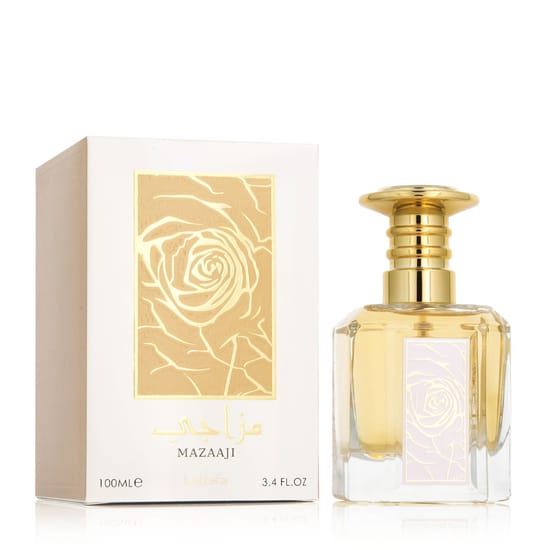 Lattafa Mazaaji EDP unisex perfume bottle shown in product image