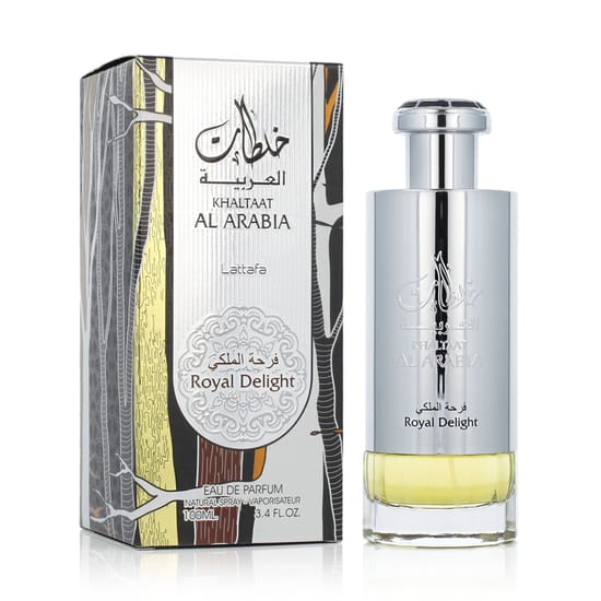 Lattafa Khaltaat Al Arabia Royal Delight EDP unisex perfume bottle