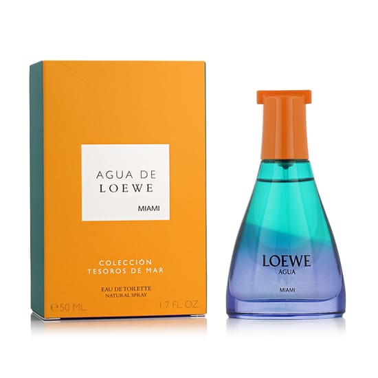 Loewe Agua Miami EDT uniseksinis tualetinis vanduo flakono nuotraukoje