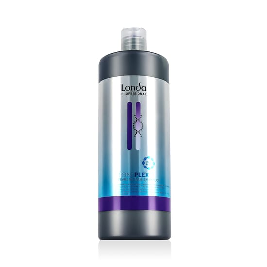 Londa Professional Toneplex Pearl Blonde šampūno pakuotė šviesių plaukų priežiūrai