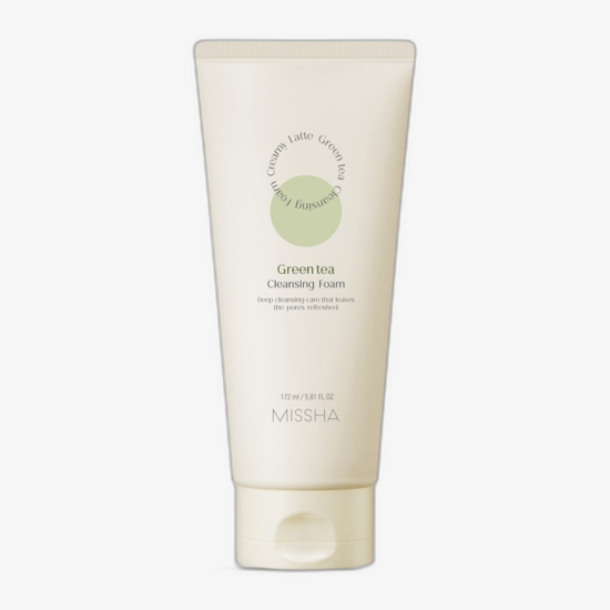 MISSHA Creamy Latte Green Tea Cleansing Foam