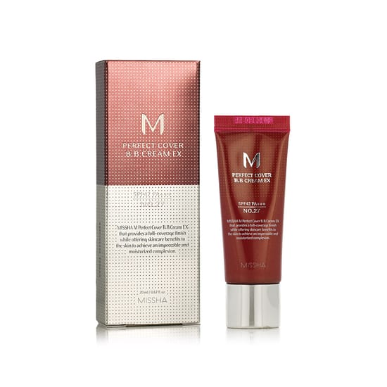 MISSHA M Perfect Cover BB kremas SPF 42, Honey Beige atspalvio produkto nuotrauka