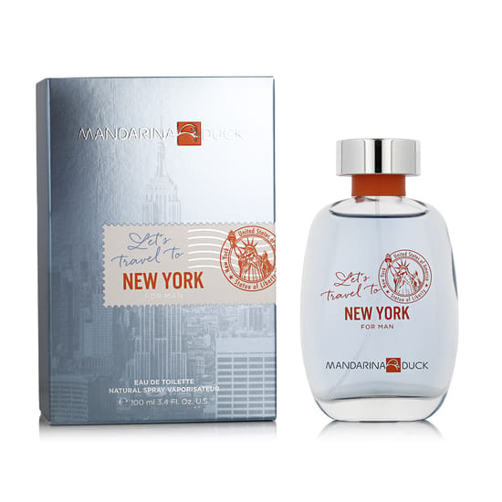 Mandarina Duck Let's Travel to New York for Men EDT vyriški kvepalai