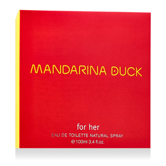 Флакон Mandarina Duck For Her EDT с легким цветочным ароматом
