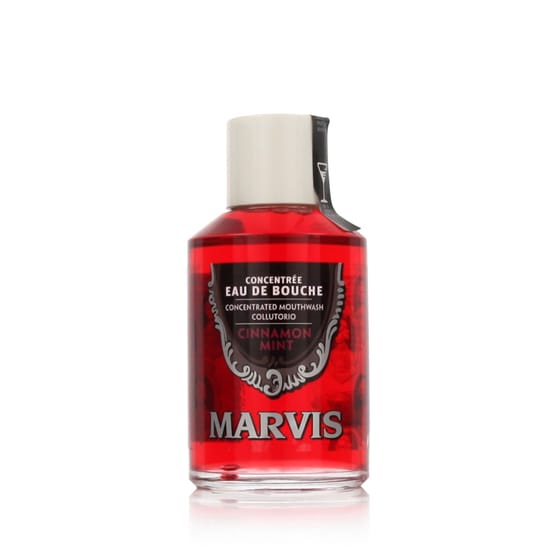 Marvis Cinnamont Mint koncentruoto burnos skalavimo skysčio pakuotė