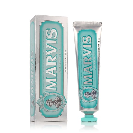 Marvis Anise Mint dantų pastos pakuotė – anyžių ir mėtų skonio pasta