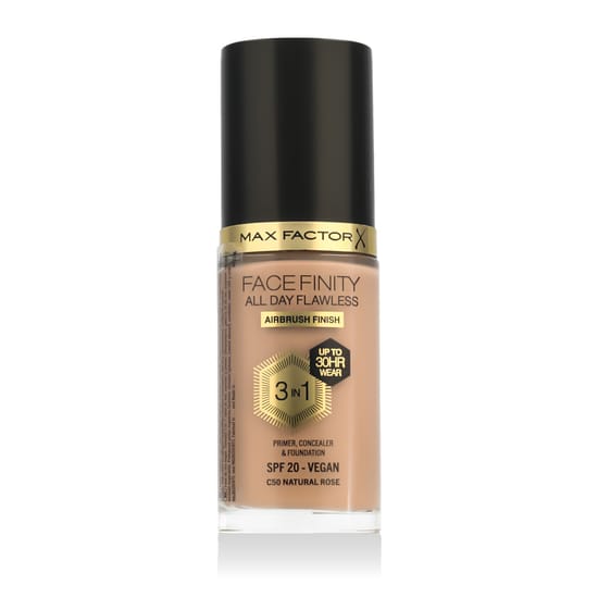 Тональный крем Max Factor Face Finity All Day Flawless 3-в-1, SPF 20, оттенок C50 Natural Rose