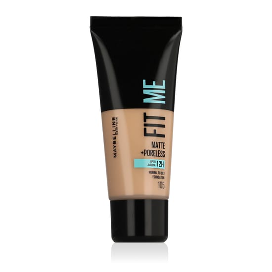 Maybelline FIT me! 105 Natural Ivory makiažo pagrindo pakuotė