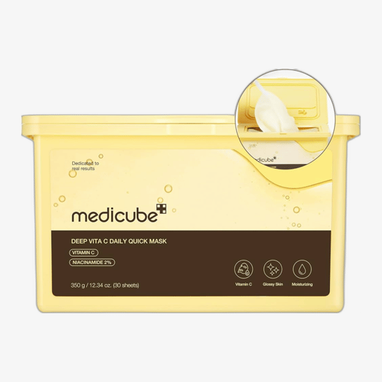Набор Medicube Deep Vita C: 30 масок для лица на каждый день